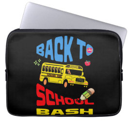 Funda Para Portátil Comienzo de la escuela de primer día