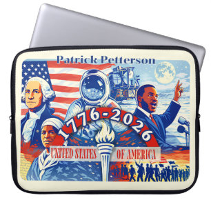 Funda Para Portátil Commemorativo 1776-2026 Semiquincentenario de EE.