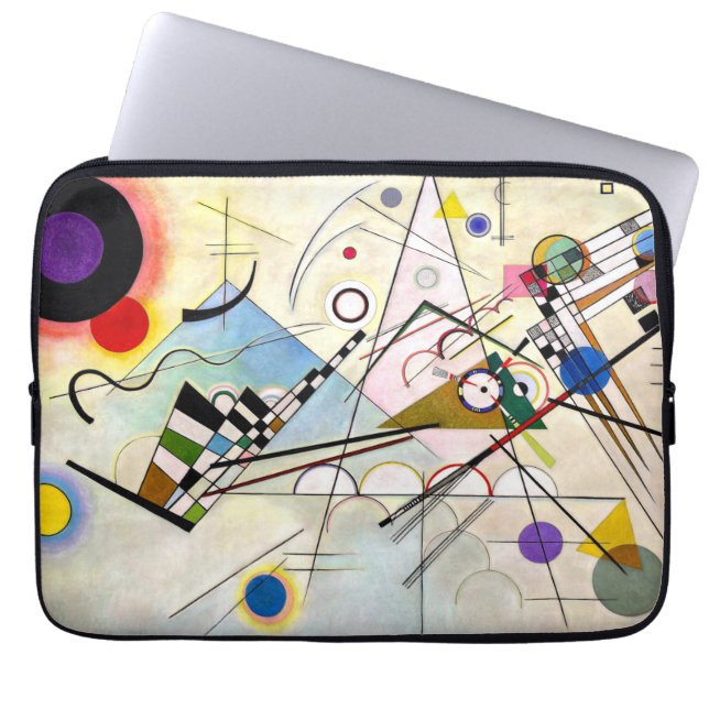 Funda Para Portátil Composición de Kandinsky 8 (Frente)