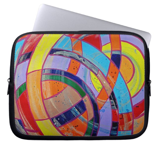 Funda Para Portátil Composición nº 15 de Michael Moffa (Frente)