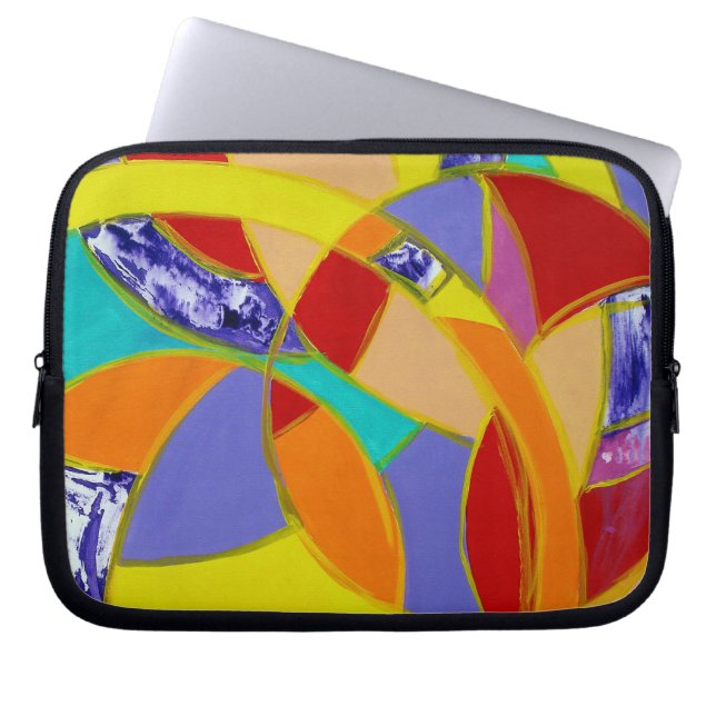 Funda Para Portátil Composición nº 5 de Michael Moffa (Frente)