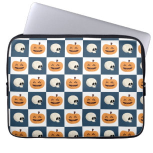 Funda Para Portátil Comprobaciones de calaveras y calabazas