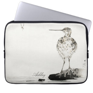 Funda Para Portátil Común ataque desde un escondite el pájaro del