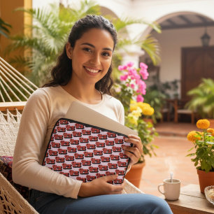 Funda para portátil con bomba de cerezo