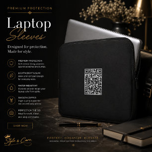 Funda para portátil con código QR personalizado pa
