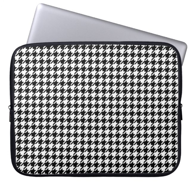 Funda para portátil con estampado de dientes de pe (Frente)