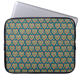 Funda para Portátil con Estilo, Corazones Rojos so