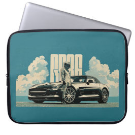 Funda para portátil con gráfico de conductor de ca