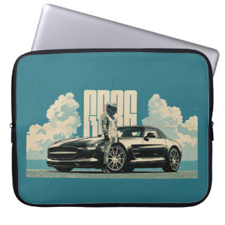 Funda para portátil con gráfico de conductor de ca