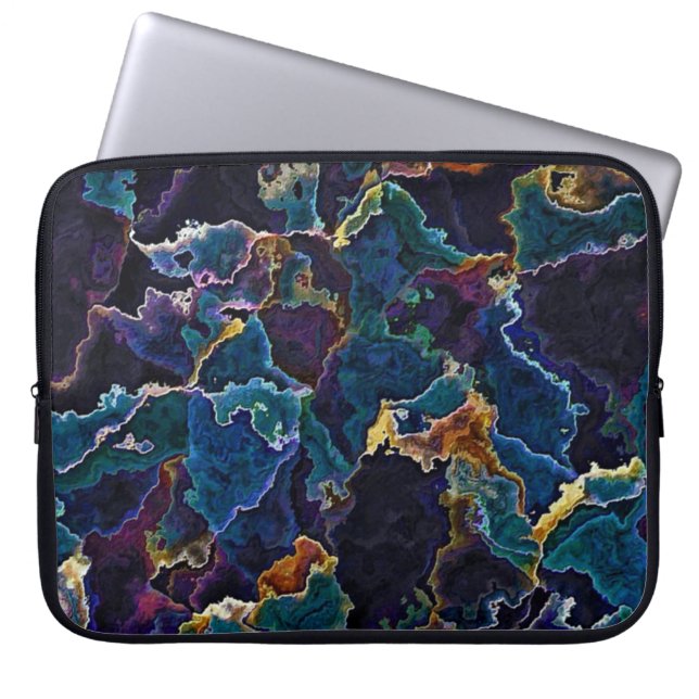 Funda para portátil con inclinación de aceite (Frente)