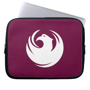 Funda para portátil con la bandera de la ciudad de