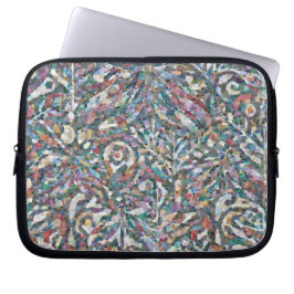 Funda para portátil con patrón de mosaico abstract