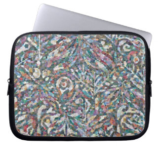 Funda para portátil con patrón de mosaico abstract