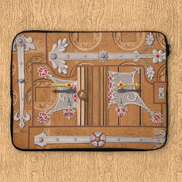 Funda para portátil con puerta de cámara cerrada