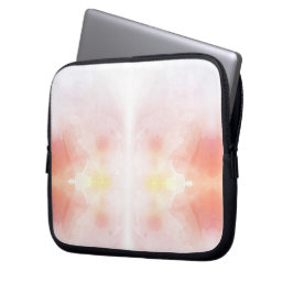 Funda para portátil con un diseño suave de acuarel
