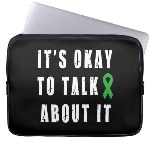 Funda Para Portátil Conciencia sobre la salud mental Está bien hablar 