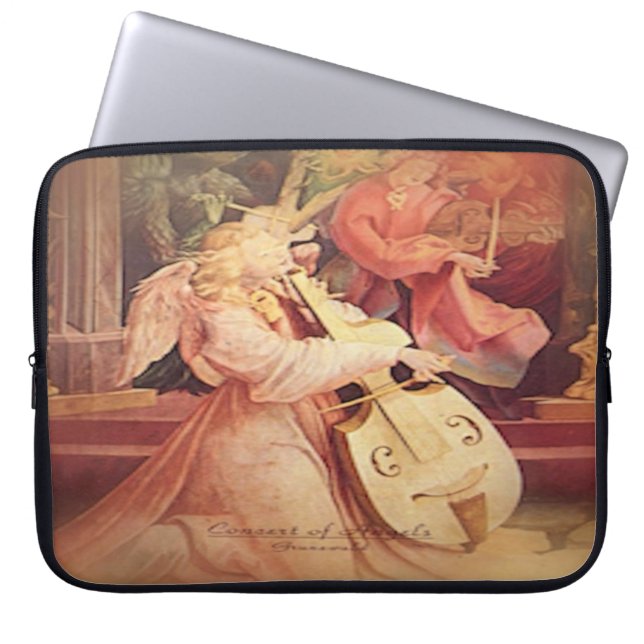 Funda Para Portátil Concierto de ángeles (Frente)