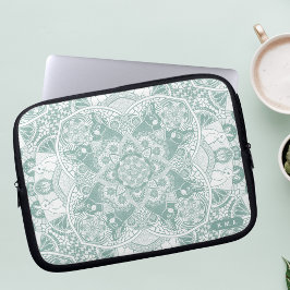 Funda Para Portátil Conejos Mandala