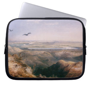 Funda Para Portátil Confluencia del Yellowstone y el Missouri por Bodm
