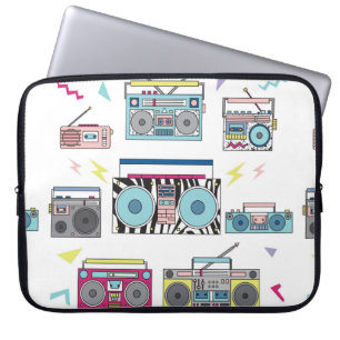 Funda Para Portátil Conjunto de varios reproductores de casetes vintag