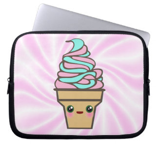 Funda Para Portátil Cono de helado Kawaii Rave