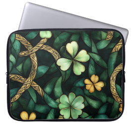 FUNDA PARA PORTÁTIL CONOCIMIENTOS CELÁTICOS VERDES Y ORÍGENES IRLANDES