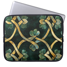 FUNDA PARA PORTÁTIL CONOCIMIENTOS CELÁTICOS VERDES Y ORÍGENES IRLANDES