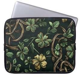 FUNDA PARA PORTÁTIL CONOCIMIENTOS CELÁTICOS VERDES Y ORÍGENES IRLANDES
