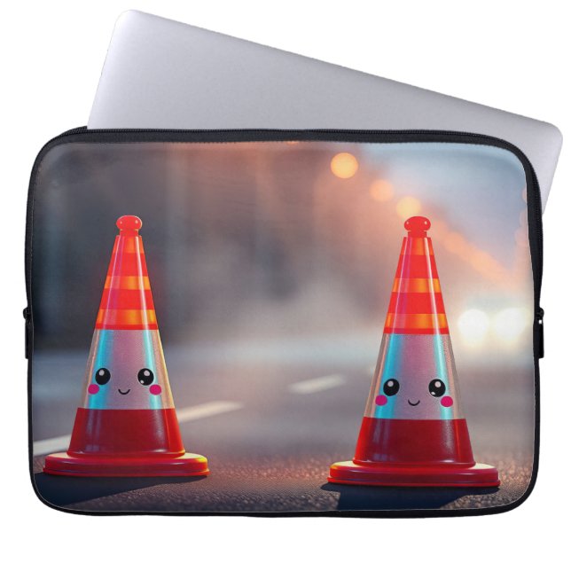Funda Para Portátil Conos lindos (Frente)