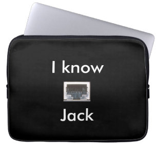 Funda Para Portátil Conozco Ethernet Network Jack