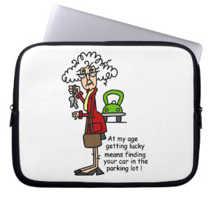 Funda Para Portátil Conseguir humor afortunado
