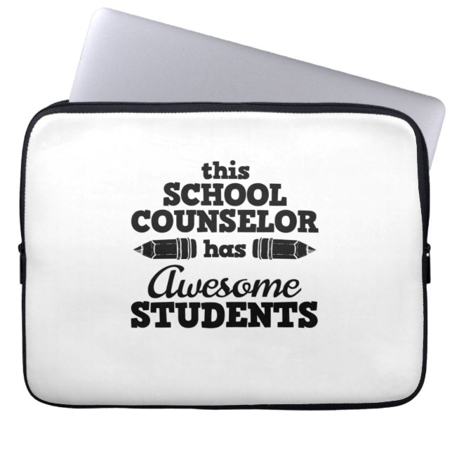 Funda Para Portátil Consejero Escolar Docente (Frente)