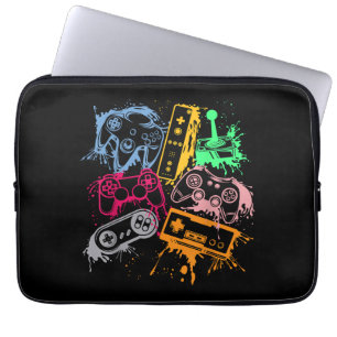 Funda Para Portátil Consolas de videojuegos Controles Retro 80's 90's 