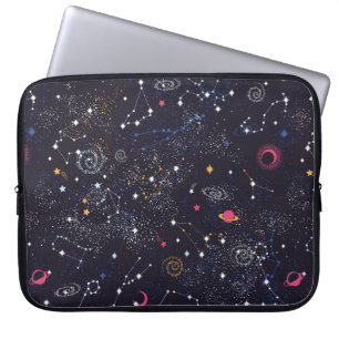 Funda Para Portátil Constelación de galaxia espacial sin fisuras