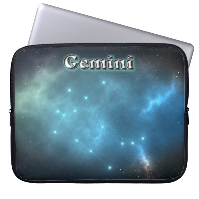 Funda Para Portátil Constelación de Gemini (Frente)