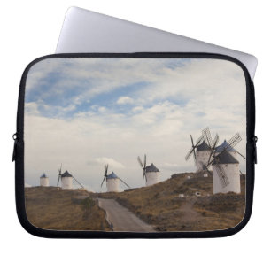 Funda Para Portátil Consuegra, antiguos molinos de viento de La Mancha