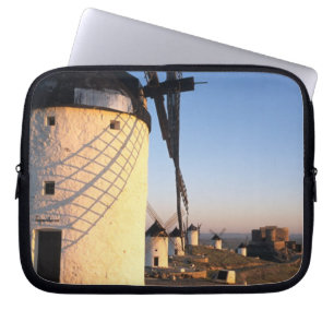 Funda Para Portátil Consuegra, La Mancha, España, molinos de viento