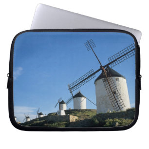 Funda Para Portátil Consuegra, La Mancha, España, molinos de viento 2
