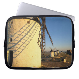 Funda Para Portátil Consuegra, La Mancha, España, molinos de viento y