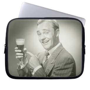 Funda Para Portátil Consumición del hombre