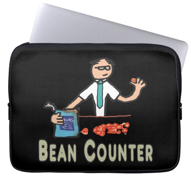 Funda Para Portátil Contador Bean Counter (Frente)