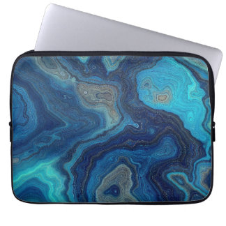 Funda Para Portátil “Contornos Pelágicos” – Un paisaje marino abstract