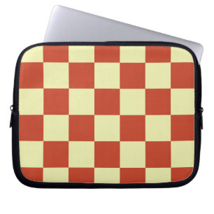 Funda Para Portátil Control rojo y crema