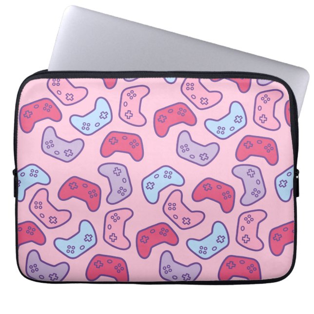 Funda Para Portátil Controladores de videojuegos Personalizado rosado  (Frente)