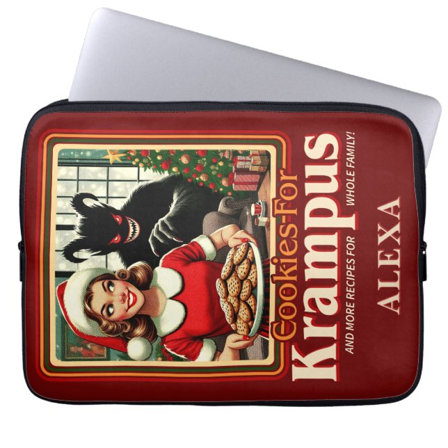 Funda Para Portátil Cookie For Krampus Merry Krampus Christmas Horror (Frente)