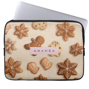 Funda Para Portátil Cookie personalizada de pan de pan dulce