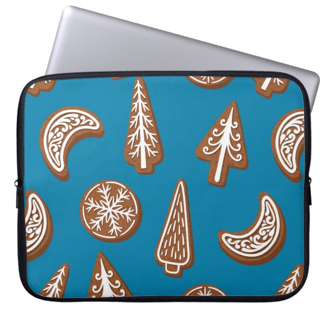 Funda Para Portátil cookies de los navidades (Frente)