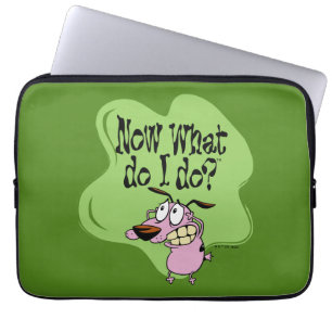 Funda Para Portátil Coraje al perro cobarde Ahora, ¿Qué Hago?