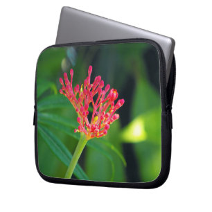 Funda Para Portátil Coral Bush en flor