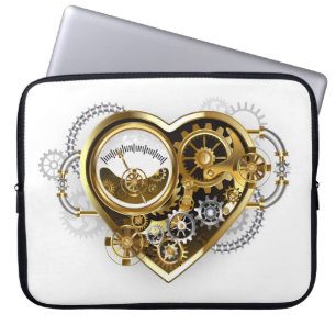 Funda Para Portátil Corazón de vapor con un manómetro